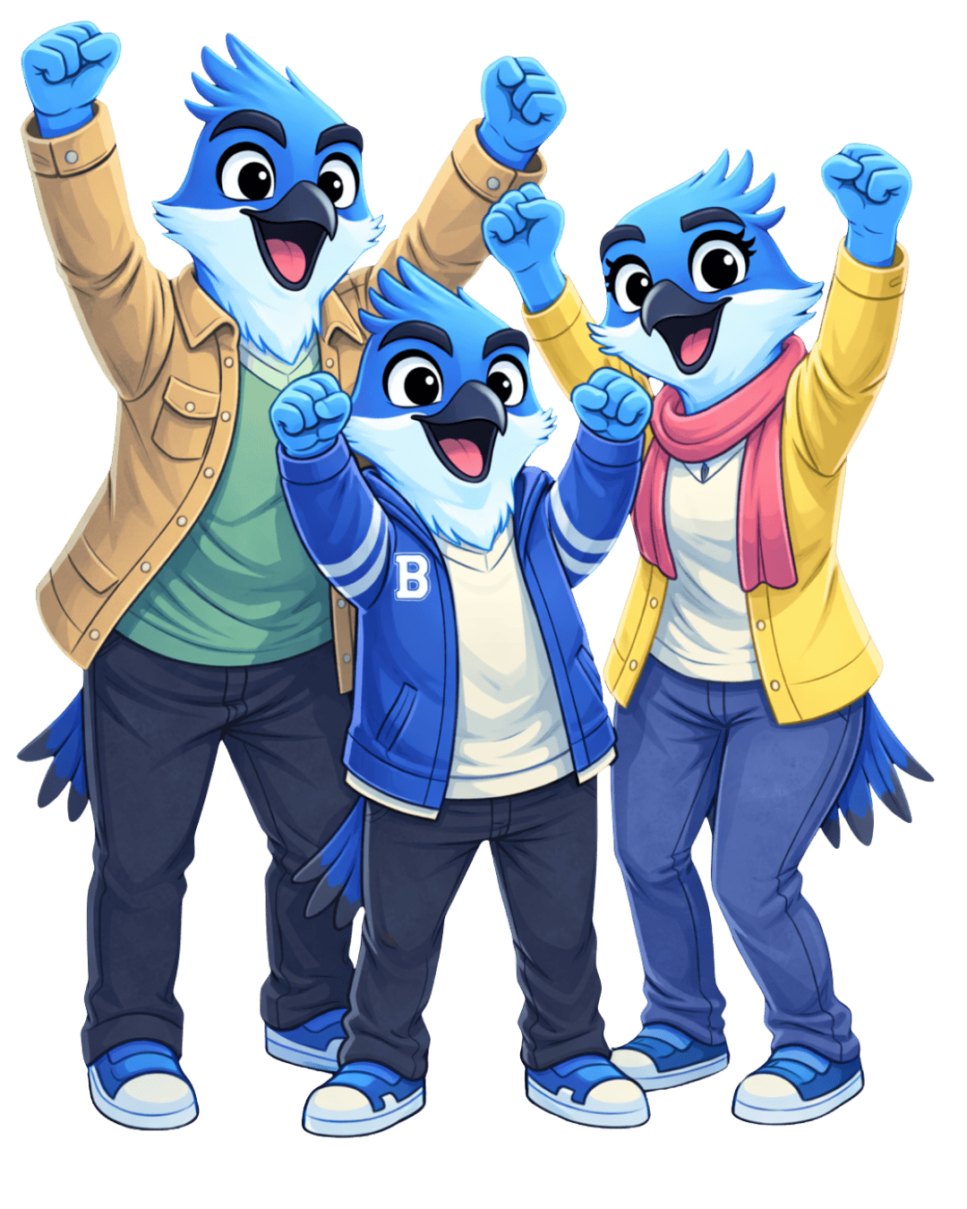 Mascota Alex del Colegio Bilbao