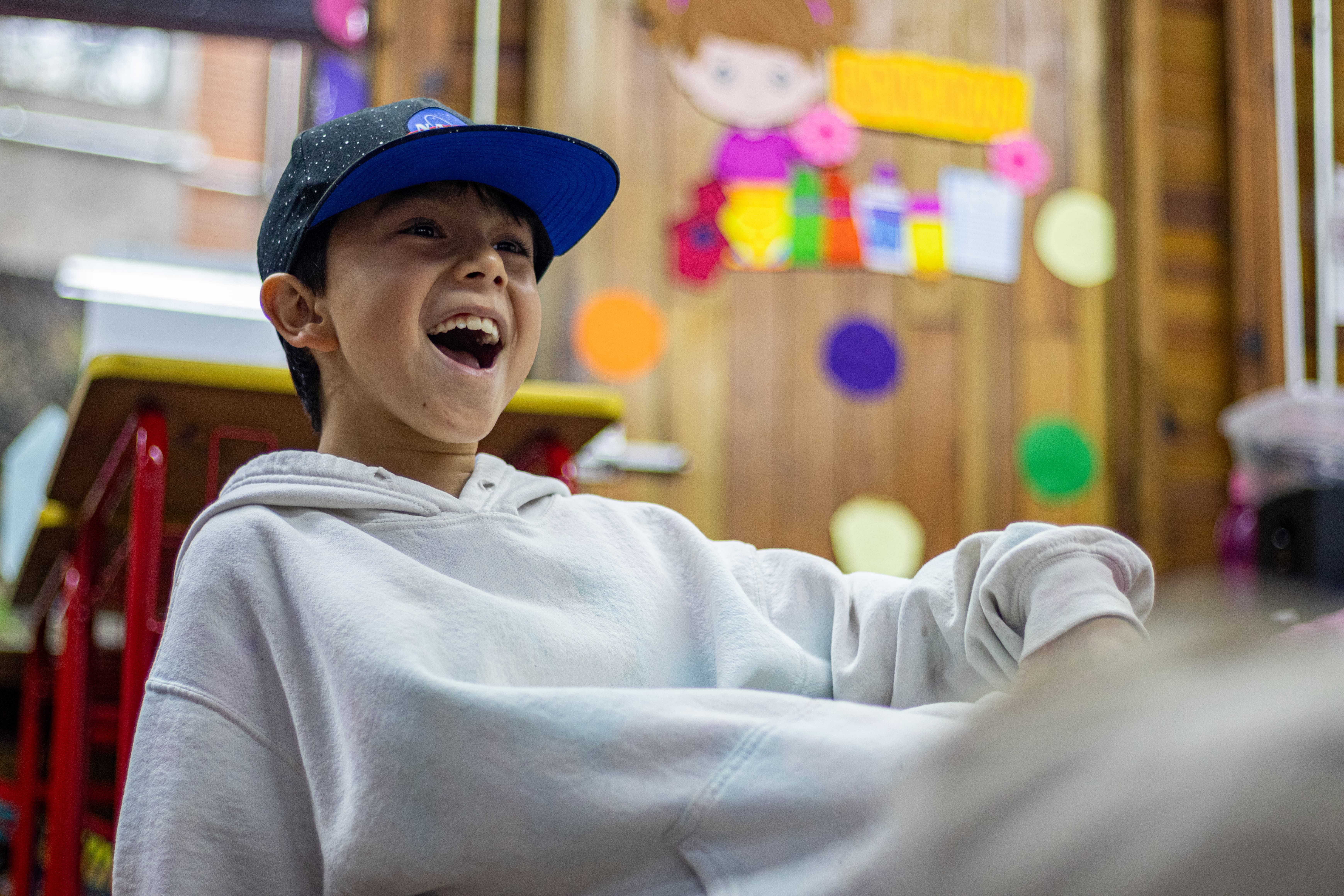 Familia en Colegio Bilbao