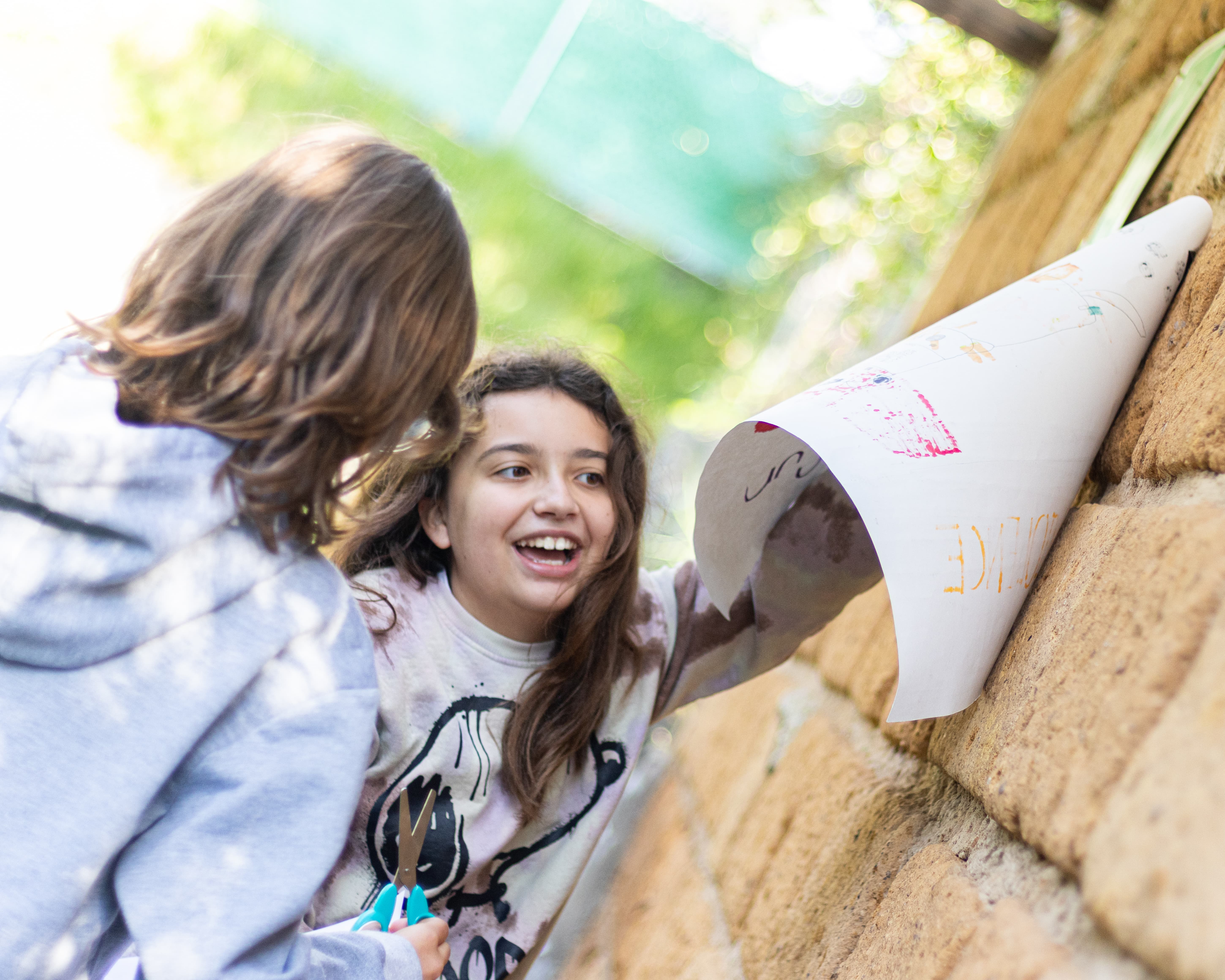 Alumnos de Colegio Bilbao trabajando en clase