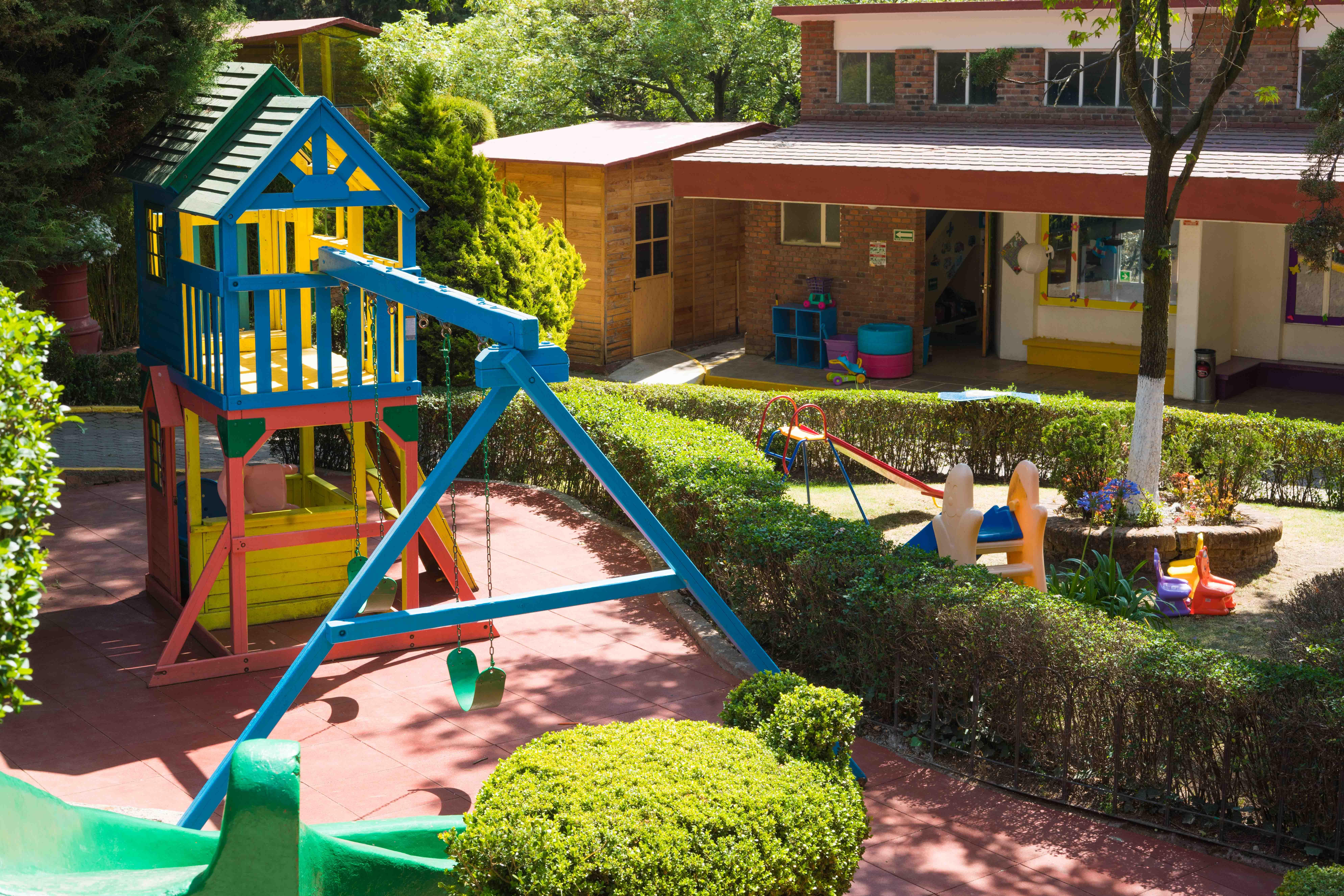 Áreas de juego del Colegio Bilbao